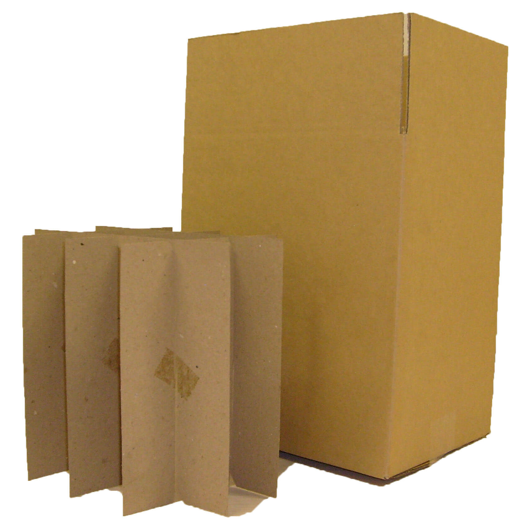 12 x 500ml Olive Oil Cartons. Brown Board