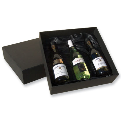 3 x 750mL Bottle Satin Lined Box