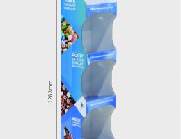 4 Shelf Medium Easy Assemble Display