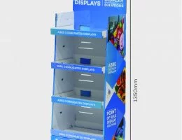 4 Shelf Medium Display Stand