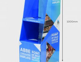 2-Shelf Angled Display Unit