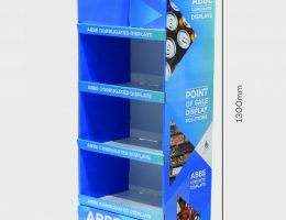 4 Shelf Wide Display