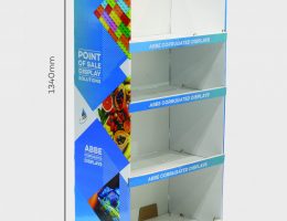 4 Shelf Large-Wide Display