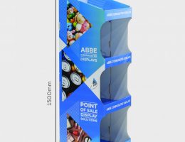4 Shelf Large Display