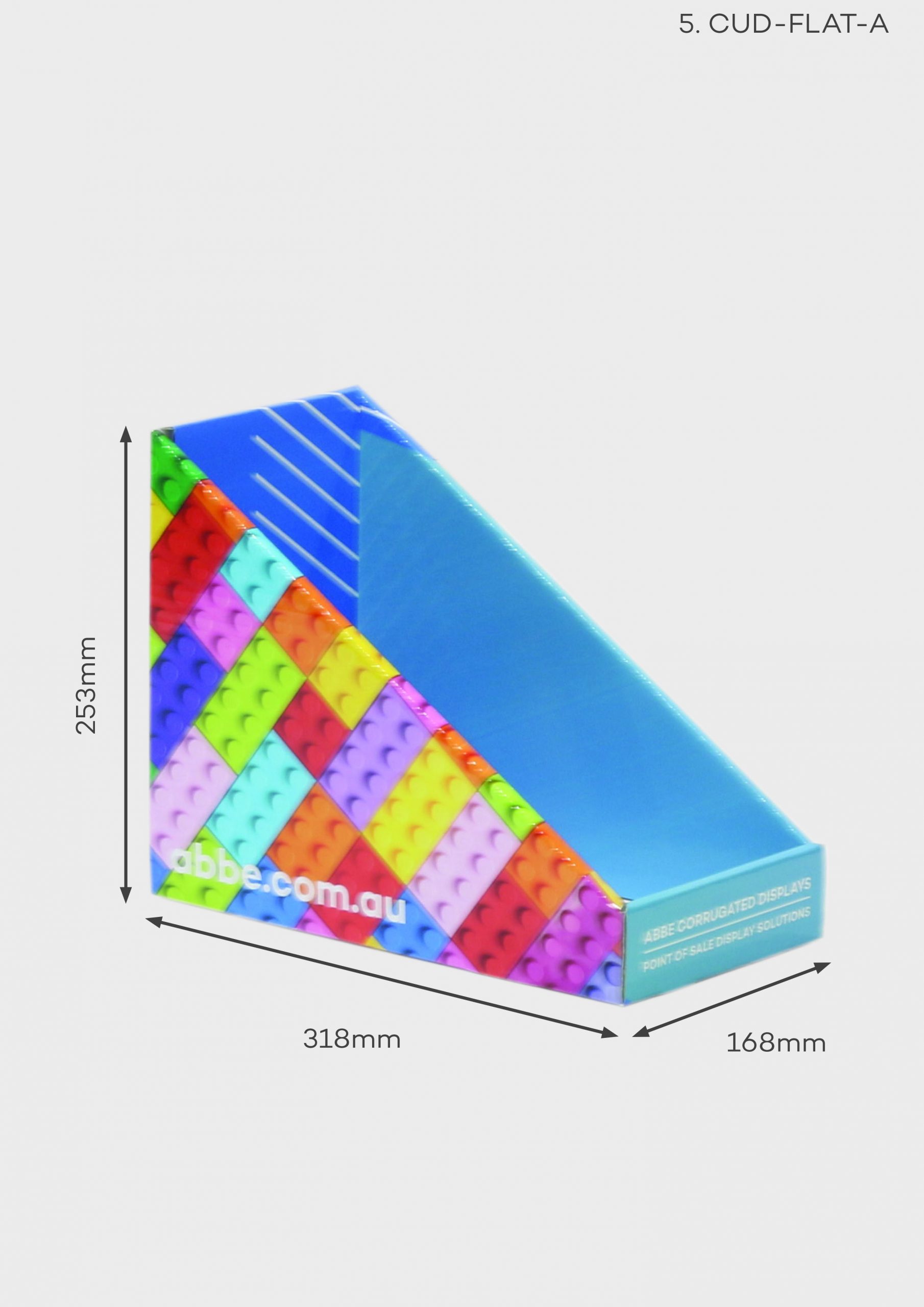 Small Deep Counter Display (Ref CUD-FLAT-A)