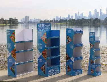 Abbe launches pos/pop displays range