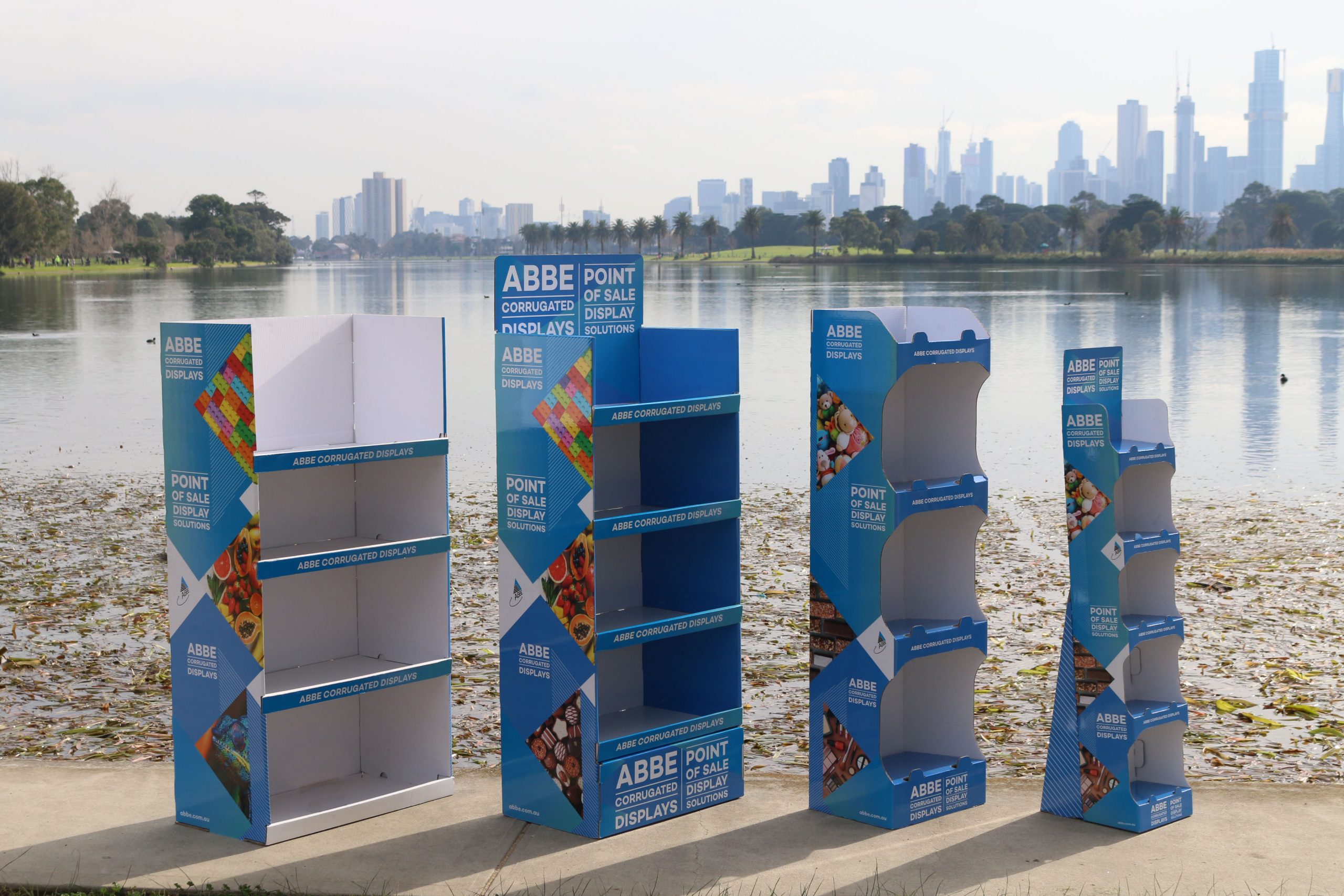 ABBE's Retail Displays Stand Range 