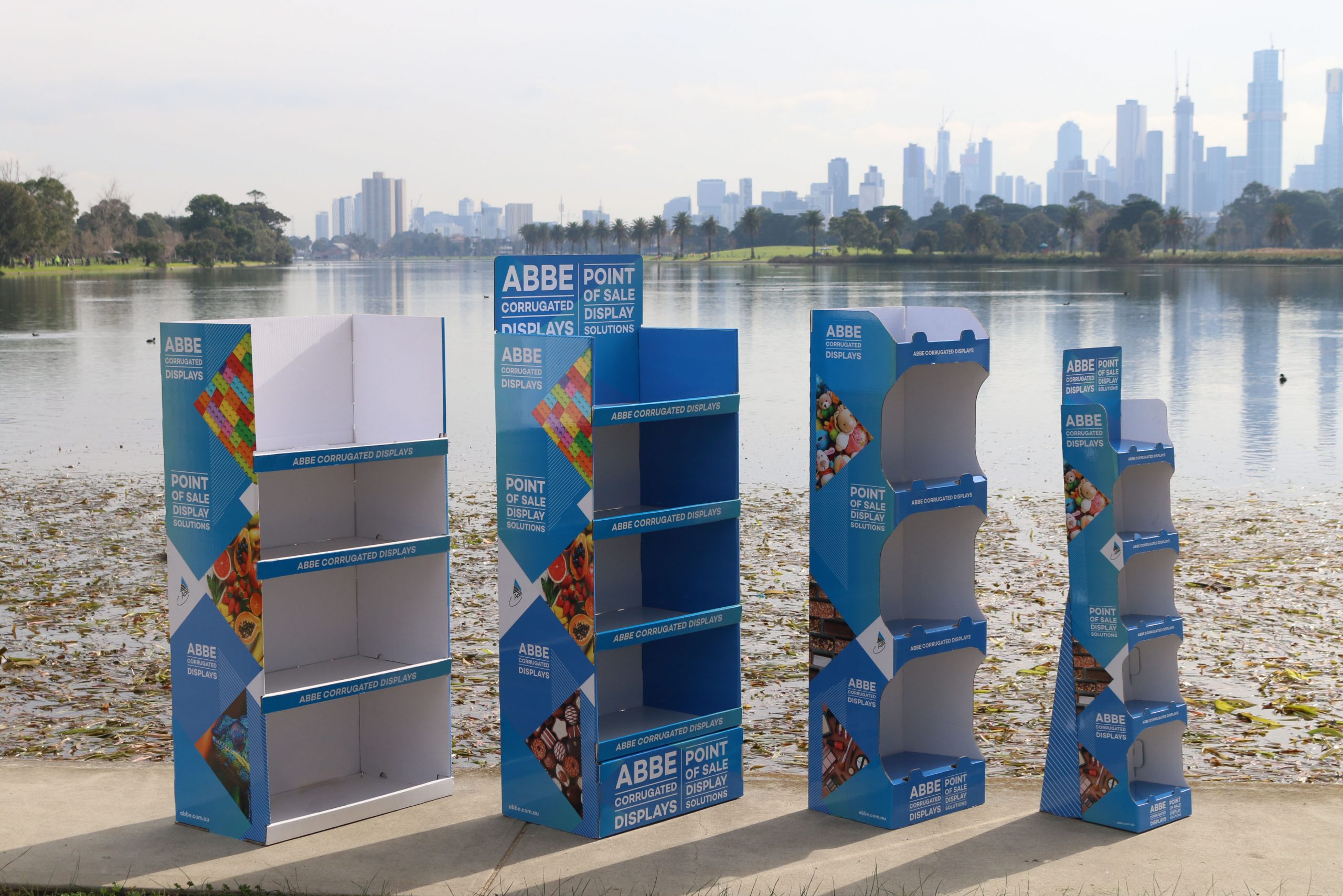 ABBE's Retail Displays Stand Range