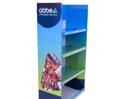 4 Shelf Large-Wide Display