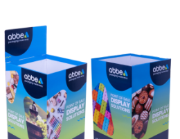 Promotional Dump Bin with Header Card – Medium